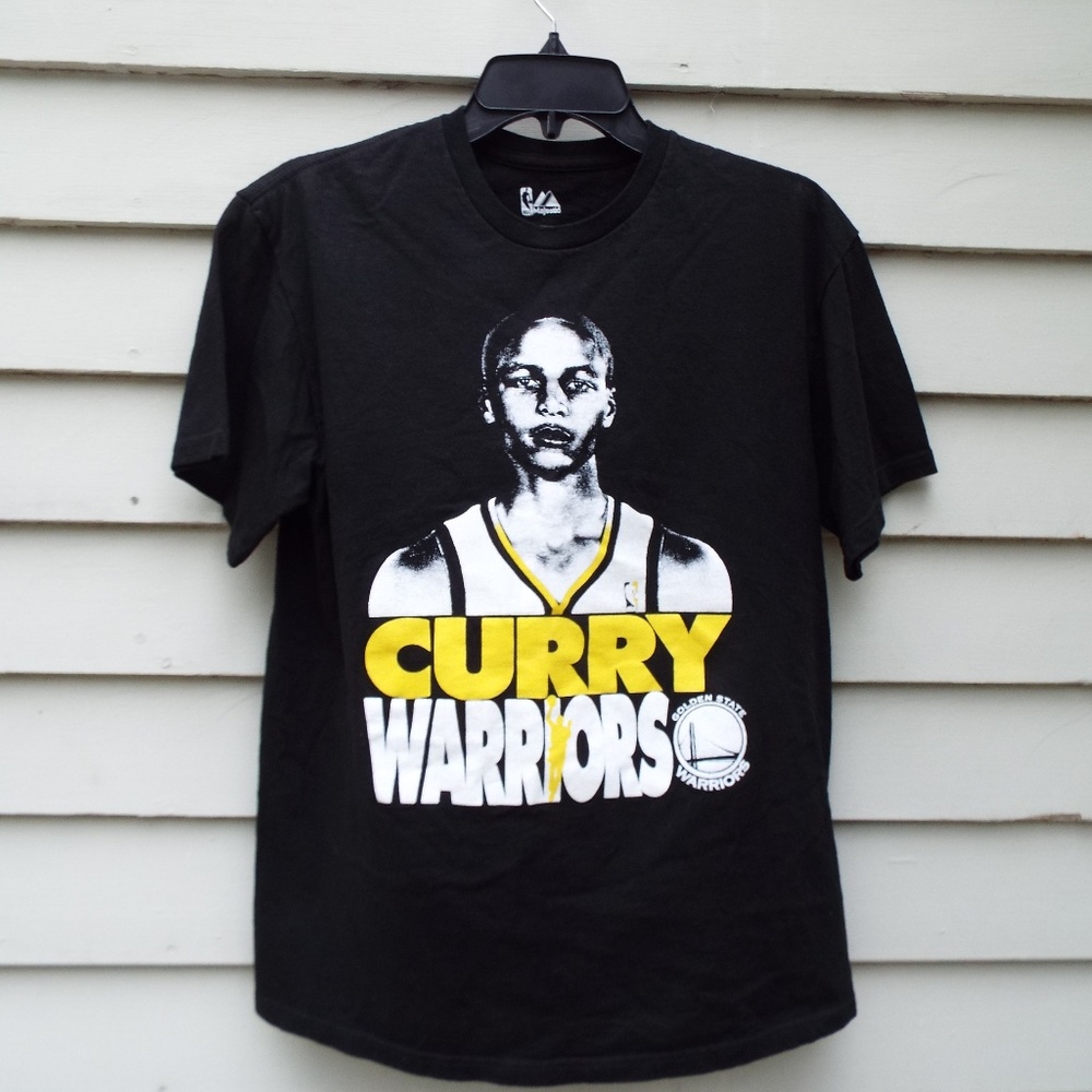 Steph Curry Golden State Warriors Black T-Shirt M